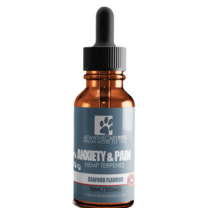 Apawthecary Pets – Anxiety & Pain Tincture – Seafood Medley Flavour 300mg | Herb Heaven Canada