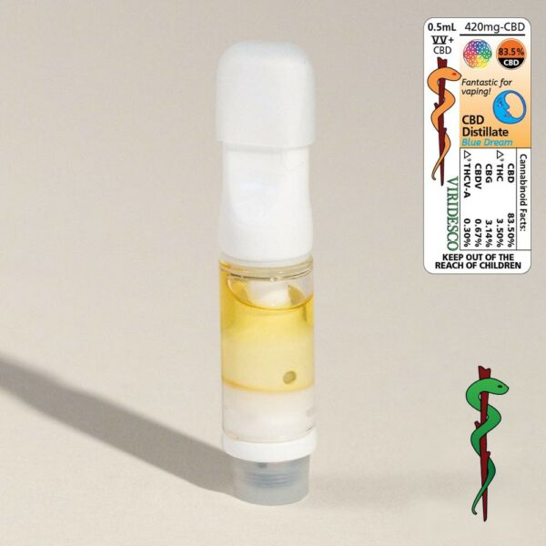 Viridesco – CBD Vape Cart – Blue Dream 0.5ml | Herb Heaven Canada
