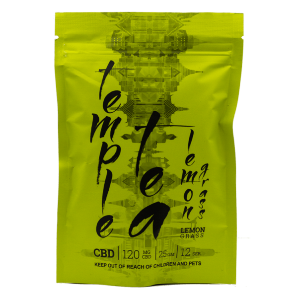 Temple Tea – Lemongrass CBD Tea – 120mg | Herb Heaven Canada