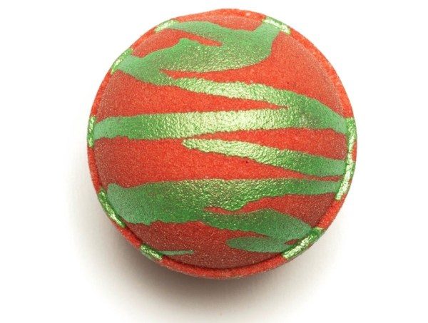 Nikki Stikki Botanicals – CBD Bath Bomb – Christmas Spirit Bomb (red/green) – 300mg CBD | Herb Heaven Canada