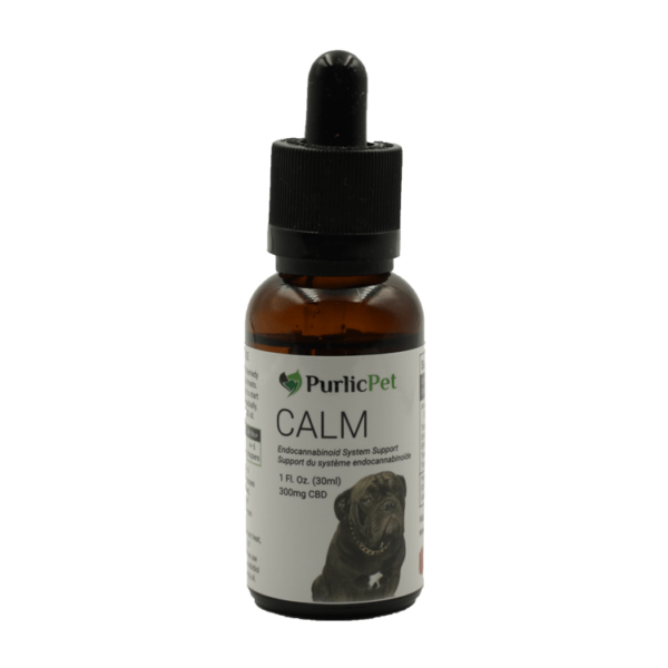 Purlic Pet – CBD Tincture – Calm For Dogs – 300mg CBD | Herb Heaven Canada