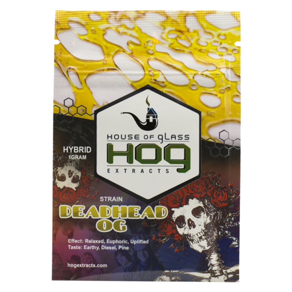 House Of Glass – Shatter – Deadhead OG 1g | Herb Heaven Canada