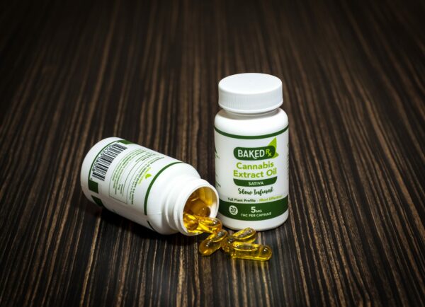 Baked Edibles – Sativa Cannoil Capsules 5mg | Herb Heaven Canada