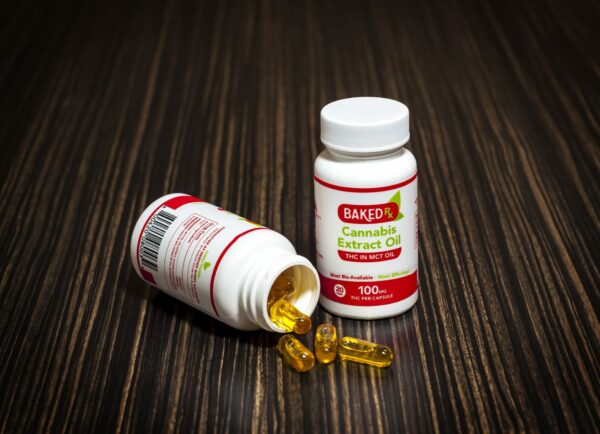 Baked Edibles – THC Extract Capsules 100mg | Herb Heaven Canada