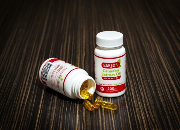 Baked Edibles – THC Extract Capsules 200mg | Herb Heaven Canada
