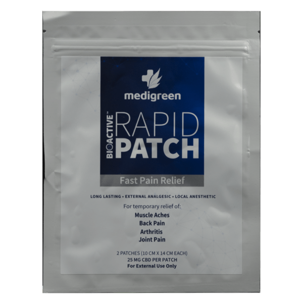 Medigreen Rapid CBD Patch – Fast Pain Relief | Herb Heaven Canada