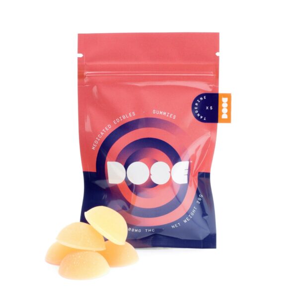 Dose Edibles Gummies – Tangerine | Herb Heaven Canada