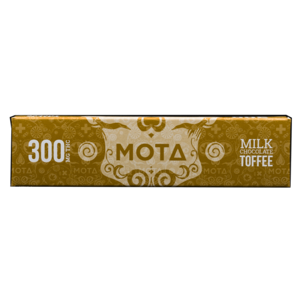 MOTA Edibles – Milk Chocolate Toffee Bar – 300mg THC | Herb Heaven Canada