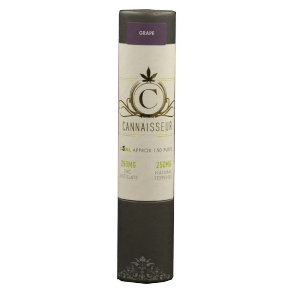 Cannaisseur – Disposable THC Distillate Pen – Grape 0.3ml | Herb Heaven Canada