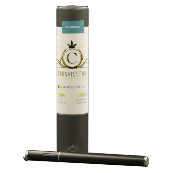 Cannaisseur – Disposable THC Distillate Pen – Blueberry 0.5ml | Herb Heaven Canada