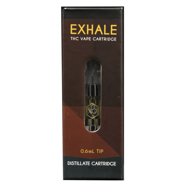 XO Exhale – THC Distillate Refill Cartridge – Banana Kush 0.6ml | Herb Heaven Canada