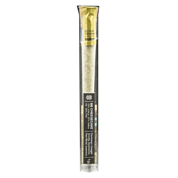 Flowerpwr – Pre-Roll – BB Cheesecake – 1g | Herb Heaven Canada