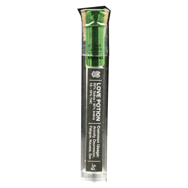 Flowerpwr – Pre-Roll – Love Potion – 0.5g | Herb Heaven Canada