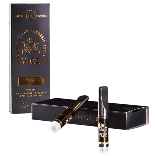 Vice – CO2 Oil Refill Cartridges – BC Kush 0.3ml | Herb Heaven Canada