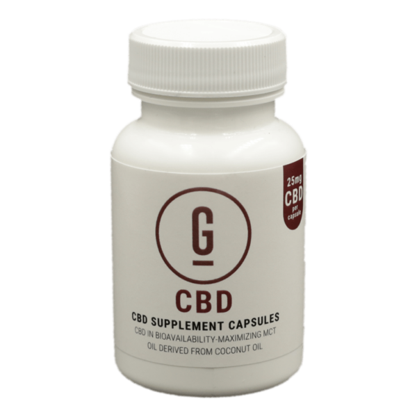 CBD Capsules – 25mg | Herb Heaven Canada