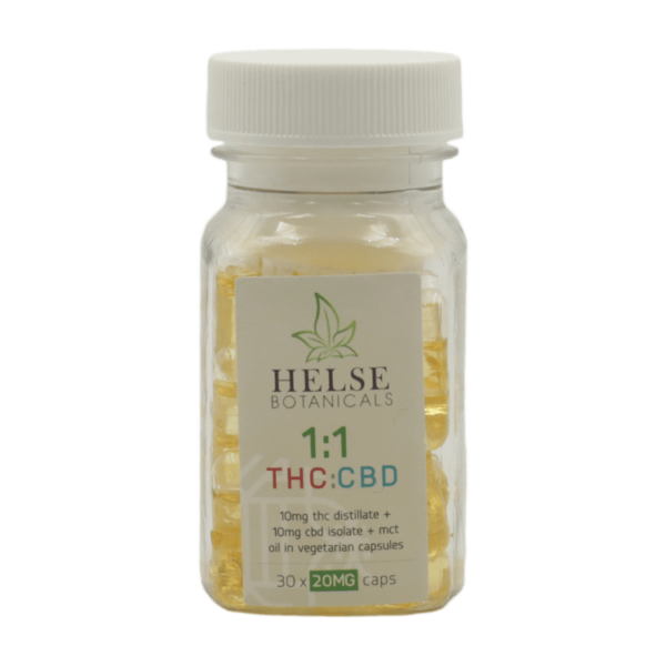 Helse Botanicals – 1:1 THC/CBD Capsules | Herb Heaven Canada