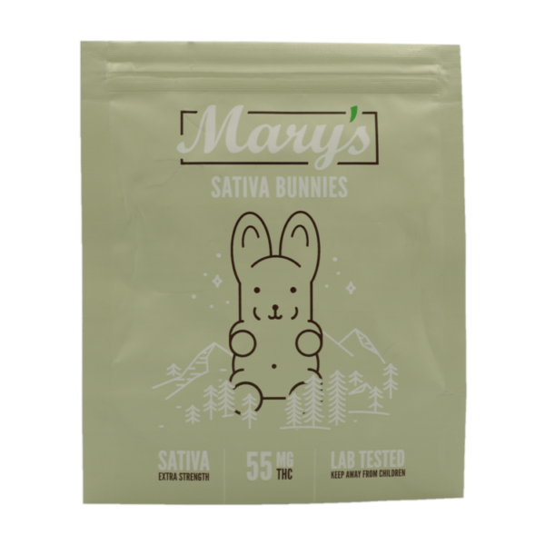 Mary’s Medibles – Sativa Bunnies – Extra Strength – 55mg | Herb Heaven Canada