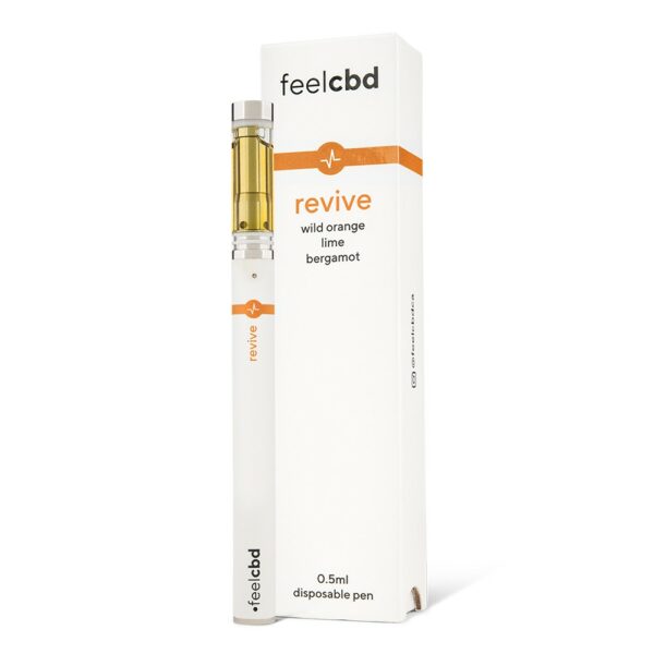 FeelCBD – Revive – Dispsable CBD Vape Pen 0.5ml | Herb Heaven Canada