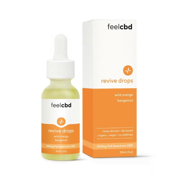 FeelCBD – Revive Drops – CBD Tincture 300mg | Herb Heaven Canada