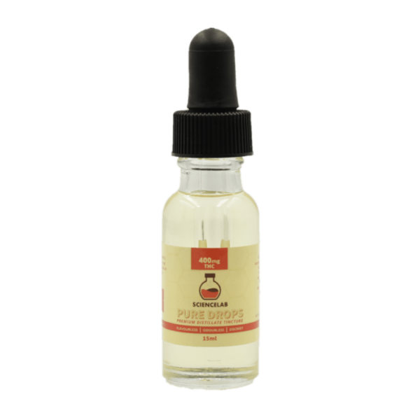 Sciencelab – Pure Drops – Premium Distillate Tincture – 400mg THC | Herb Heaven Canada