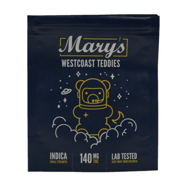 Mary’s Medibles – Westcoast Teddies – Triple Strength – 140mg | Herb Heaven Canada