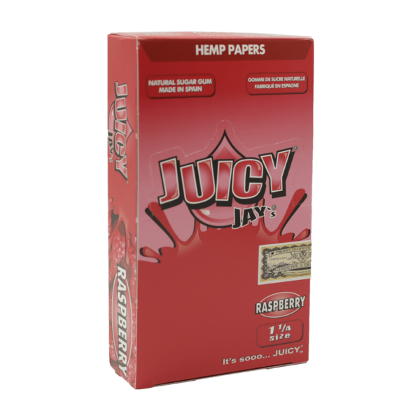 Juicy Jay’s – Hemp Papers (1.25 inch) – Raspberry | Herb Heaven Canada