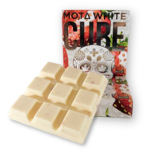 Mota – White Cube CBD – Strawberries & Cream – 180mg CBD | Herb Heaven Canada