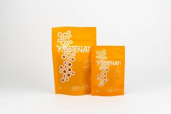 Kootenay Labs – 1:1 Gummies – Tangerine – 1000mg | Herb Heaven Canada