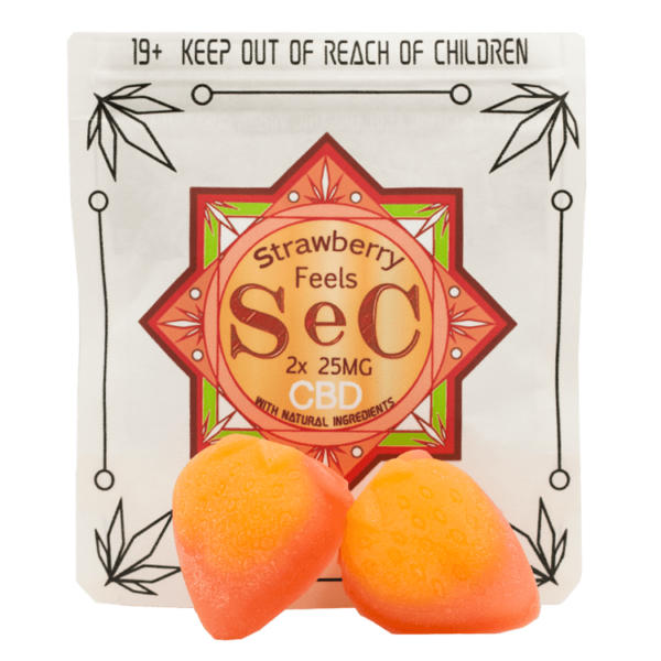 SEC – Strawberry Feels CBD – 50mg | Herb Heaven Canada