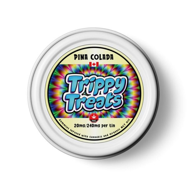Trippy Treats – Hawaiian Fruit Punch Gummies – 400mg THC | Herb Heaven Canada