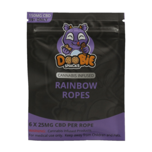 Doobie Snacks – CBD Sour Gummy Bears – 150mg CBD | Herb Heaven Canada