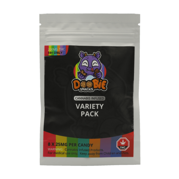 Doobie Snacks – CBD Sour Gummy Bears – 150mg CBD | Herb Heaven Canada