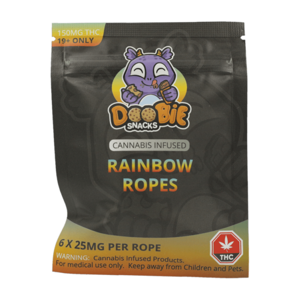 Doobie Snacks – Blue Raspberry – 200mg THC | Herb Heaven Canada