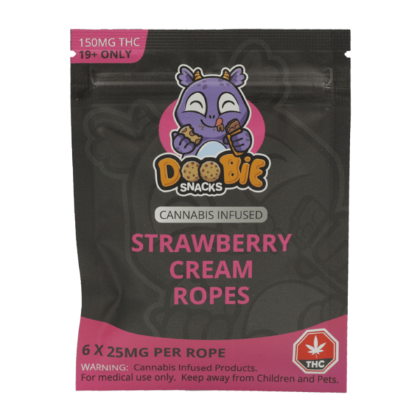 Doobie Snacks – Blue Raspberry – 200mg THC | Herb Heaven Canada