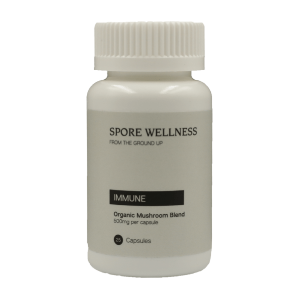 Spore Wellness – Organic Mushroom Blend – 500mg | Herb Heaven Canada