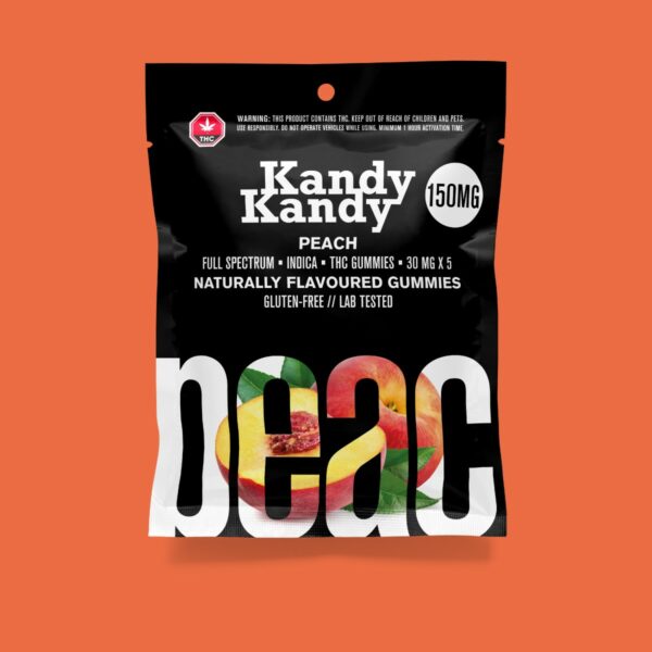 Kandy Kandy – Peach Gummies | Herb Heaven Canada