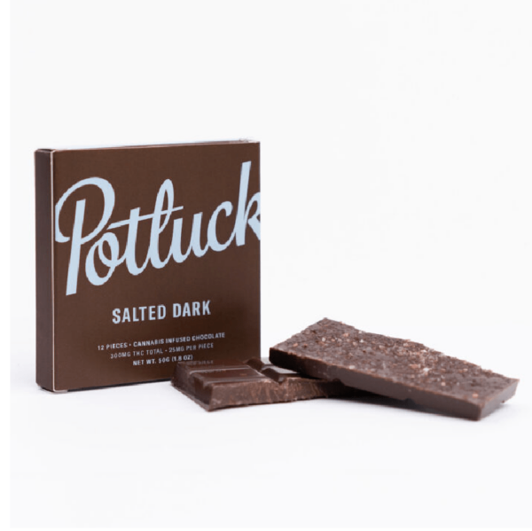 Potluck – Infused Chocolate – Maple Bacon – 300mg THC | Herb Heaven Canada