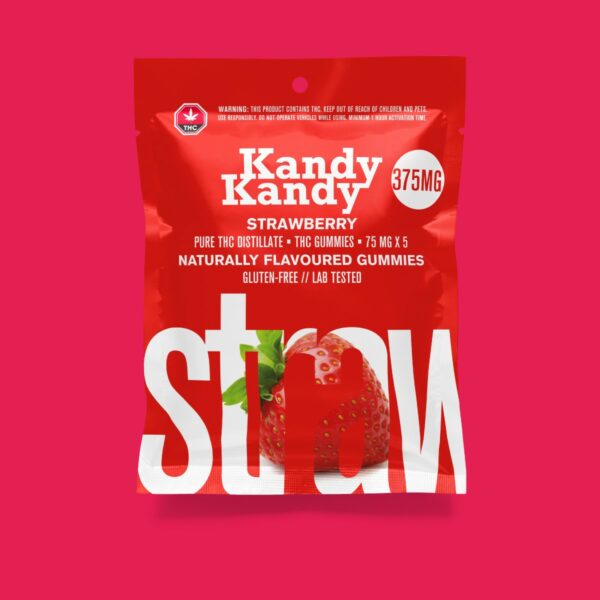 Kandy Kandy – Strawberry Gummies | Herb Heaven Canada