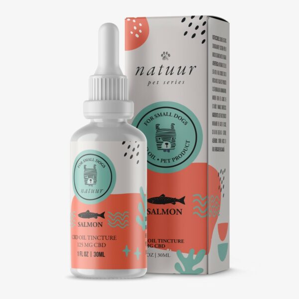 Natuur – Pet Series – CBD Oil For Small Dogs – Bacon Flavour – 125mg | Herb Heaven Canada