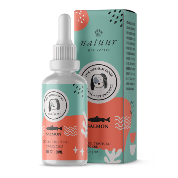 Natuur – Pet Series – CBD Oil For Small Dogs – Bacon Flavour – 125mg | Herb Heaven Canada