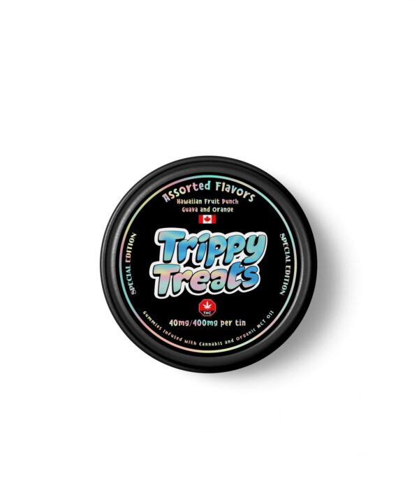 Trippy Treats – Assorted Flavour Gummies – 400mg THC | Herb Heaven Canada