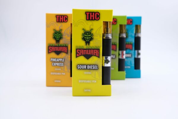 Green Samurai – Disposable Vapes – Sativa – 1ml | Herb Heaven Canada