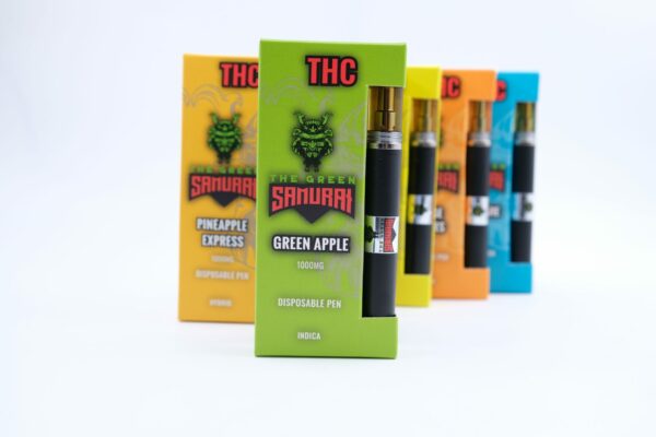 Green Samurai – Disposable Vapes – Sativa – 1ml | Herb Heaven Canada