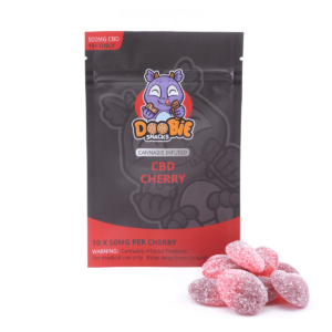 Doobie Snacks – CBD Cherry Gummies – 500mg CBD | Herb Heaven Canada