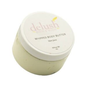 Delush Bath and Body – Whipped Body Butter – Vain Jane 300mg CBD | Herb Heaven Canada