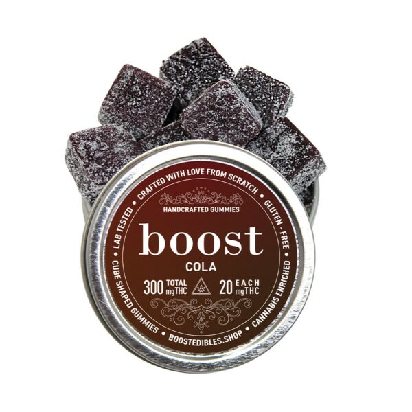 Boost – THC Cola Gummies – 150mg | Herb Heaven Canada