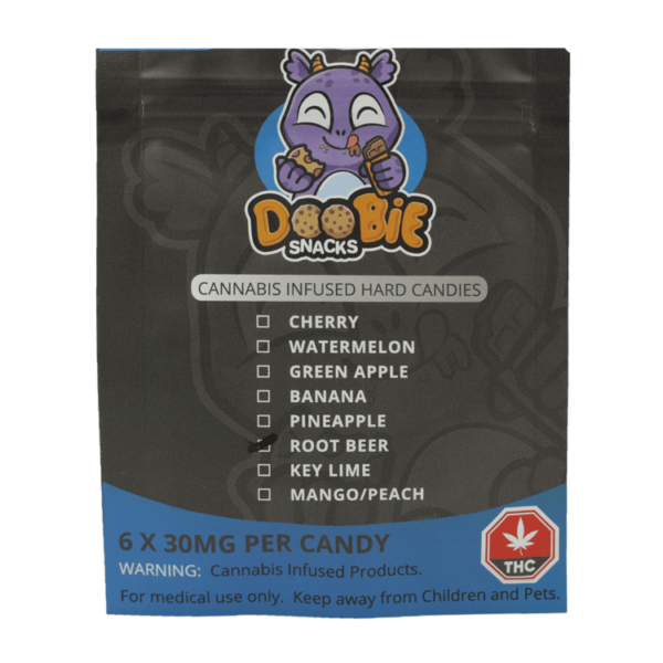 Doobie Snacks – Hard Candies – 180mg THC | Herb Heaven Canada