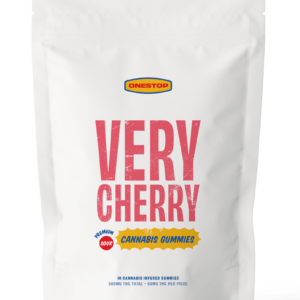 Onestop – Very Cherry THC Gummies 500mg | Herb Heaven Canada