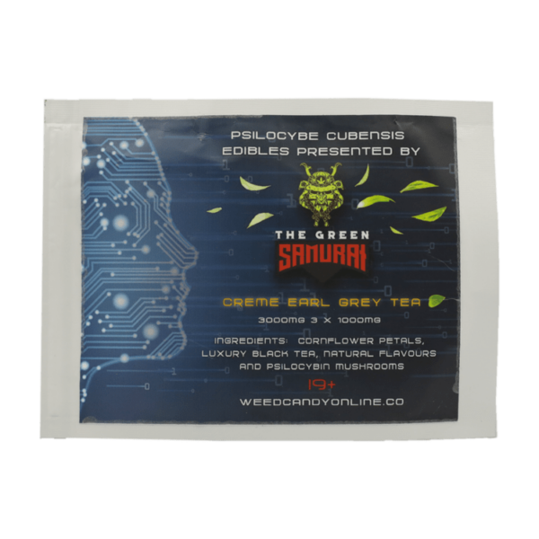 The Green Samurai – Creme Earl Grey Tea – 3000mg | Herb Heaven Canada