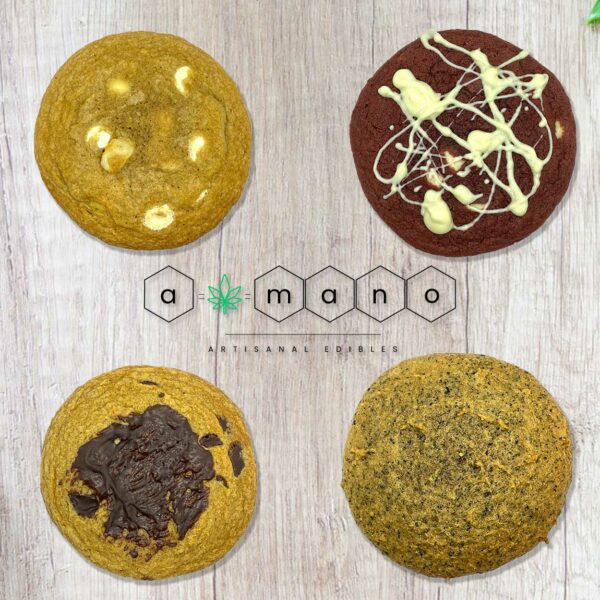 Amano Edibles – Cookies – 200mg | Herb Heaven Canada